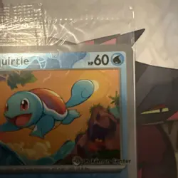 Squirtle 007/165 Pokemon Center Stamped 151 Promo Sealed Pokemon TCG S&V - Image 2