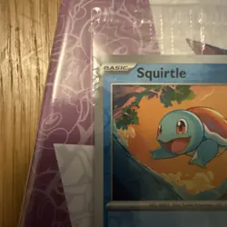 Squirtle 007/165 Pokemon Center Stamped 151 Promo Sealed Pokemon TCG S&V - Image 3
