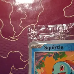 Squirtle 007/165 Pokemon Center Stamped 151 Promo Sealed Pokemon TCG S&V - Image 2