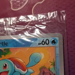Squirtle 007/165 Pokemon Center Stamped 151 Promo Sealed Pokemon TCG S&V - Image 3