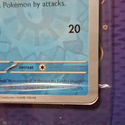 Squirtle 007/165 Pokemon Center Stamped 151 Promo Sealed Pokemon TCG S&V - Image 4