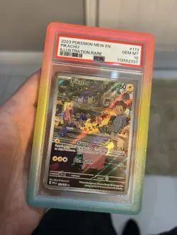 PSA 10 Pikachu Illustration Rare 173/165 English Pokemon Scarlet & Violet 151 - Image 2