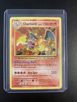 Charizard 11/108 Holo Rare - Pokemon XY Evolutions 2016 MP-HP - Image 1