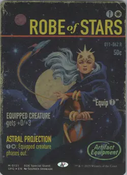 MTG (FOIL) Robe of Stars (Showcase) M Special Guests 121 NM - Image 1
