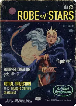 MTG - Robe of Stars - Edge of Eternities - NM Mythic Showcase - #0121 - Image 1
