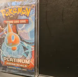 POKEMON PLATINUM RISING RIVALS SEALED BOOSTER PACK ROTOM TCG RARE - Image 2