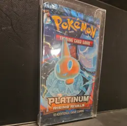 POKEMON PLATINUM RISING RIVALS SEALED BOOSTER PACK ROTOM TCG RARE - Image 3