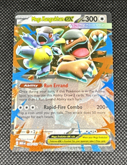 Pokemon TCG - Mega Kangaskhan ex 104/132 Me01: Mega Evolution Holo NM - Image 1