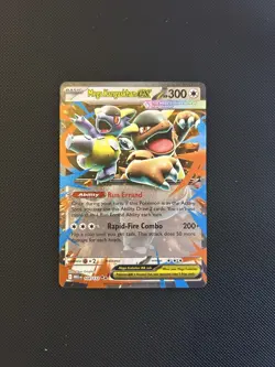 Mega Kangaskhan ex 104/132 Me01: Mega Evolution Holo Double Rare Pokemon Card NM - Image 1