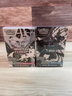 Pokemon TCG Black Bolt, And White Flare Booster Bundles Factory Sealed ￼ - Image 1