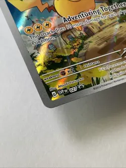 Pikachu 027 - Sv: Scarlet & Violet Promo Cards Holo (NM++) - Image 2