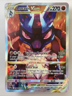 Lucario VSTAR SWSH291 - SWSH: Sword & Shield Promo Cards Holo (NM++) - Image 1