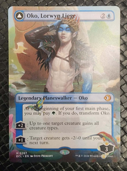 MTG Lorwyn Eclipsed BORDERLESS M Oko, Lorwyn Liege #0287 - Image 1