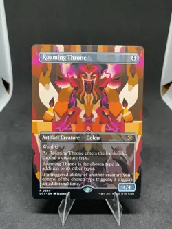Roaming Throne (Borderless) The Lost Caverns of Ixalan Regular MTG 0344 - Image 1