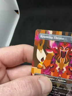 Roaming Throne (Borderless) The Lost Caverns of Ixalan Regular MTG 0344 - Image 3