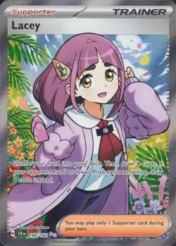 Pokemon TCG - Lacey - 166/142 - SV07: Stellar Crown (SCR) - Image 1