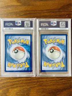 Gimmighoul 198/182 & Gholdengo ex 252/182 Pokemon Paradox Rift PSA 9s - Image 2
