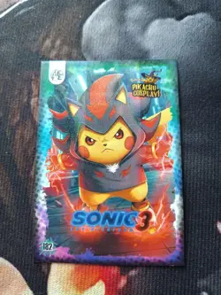 Sonic 3 (Pikachu) #182 - Galaxy Holo - Electric Pikachu Cosplay - Pokemon - Image 1