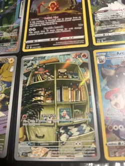 Illustration Art Rare lot of 9 Pokemon TCG NM/M sealed Pecharunt, shiny Litten - Image 3