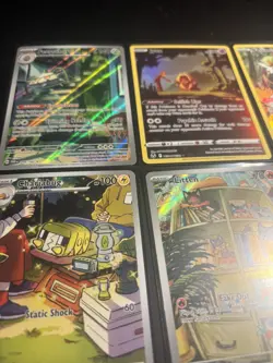 Illustration Art Rare lot of 9 Pokemon TCG NM/M sealed Pecharunt, shiny Litten - Image 4