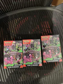 Pokemon TCG Factory Sealed Shrouded Fable Booster Bundles x3 - Image 1