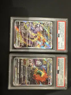 PSA10 SEQUENTIAL Charizard 212/172 Mewtwo 221/172 SAR VSTAR Universe Pokemon - Image 1