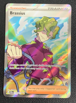 Brassius 135/131 Prismatic Evolutions Full Art Ultra Rare Pokemon TCG Card NM - Image 1