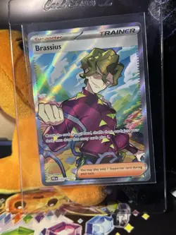 Pokemon TCG Brassius 135/131 2025 Prismatic Evolutions Ultra Rare Card - NM - Image 1