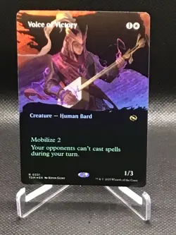 2025 MTG - Voice of Victory - Foil Borderless #331 Tarkir Dragonstorm NP - Image 1