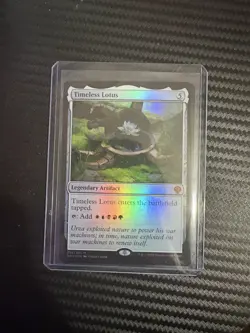 Timeless Lotus [Dominaria United] Foil Near Mint - Image 1