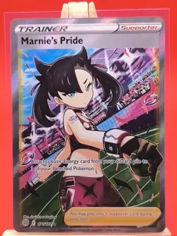 Marnie's Pride 171/172 Brilliant Stars Full Art Ultra Rare Pokemon Card * New * - Image 1