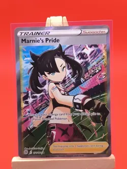Marnie's Pride 171/172 Brilliant Stars Full Art Ultra Rare Pokemon Card * New * - Image 2