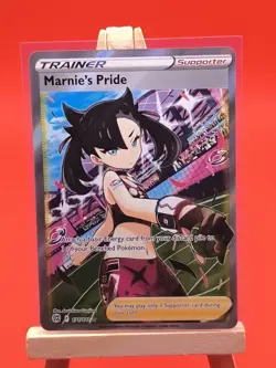 Marnie's Pride 171/172 Brilliant Stars Full Art Ultra Rare Pokemon Card * New * - Image 3