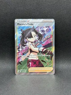 Marnie's Pride 171/172 Brilliant Stars Full Art Holo Rare Trainer Pokemon TCG - Image 1