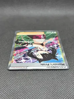 Marnie's Pride 171/172 Brilliant Stars Full Art Holo Rare Trainer Pokemon TCG - Image 4