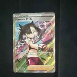 Pokemon Marnie's Pride Ultra Rare Full Art Holo Trainer Brilliant Stars 171/172 - Image 1