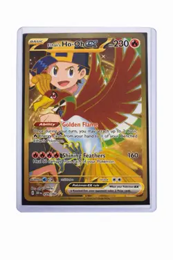 Pokemon TCG Ethan's Ho-Oh EX 239/182 Sv10: Destined Rivals Holo Hyper Rare Card - Image 1