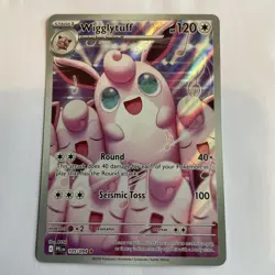 Pokemon TCG Wigglytuff Illustration Rare 105/094 Phantasmal Flames - Image 1