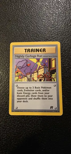 Pokemon - Team Rocket Nightly Garbage Run (Rocket's Secret Machine) 77/82 LP - Image 1
