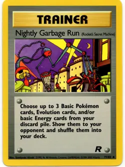 Pokemon - Team Rocket Nightly Garbage Run (Rocket's Secret Machine) 77/82 LP - Image 1