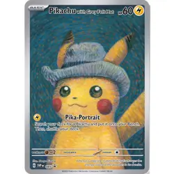 Pikachu with Grey Felt Hat 085 Sv: Scarlet & Violet Promo Cards Regular - Image 1