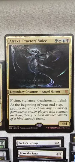 Sleeved Breed Lethality Commander 2016 Deck w/Deck Box, Oversized Commander - Image 3