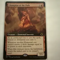 Champion of the Path 362 NM Extended Art Lorwyn Eclipsed MTG - Image 1
