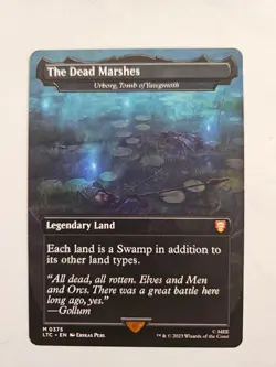 The Dead Marshes Urborg Tomb of Yawgmoth Extended NM Lord of the Rings MTG #375 - Image 1