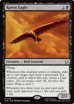 Raven Eagle NM RARE Avatar: The Last Airbender [TLA] #116 MTG Near Mint Regular - Image 1