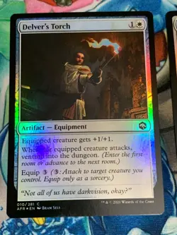 C781 MAGIC GATHERING FORGOTTEN REALMS FOIL CELESTIAL UNICORN DELVERS TOUC NM MTG - Image 2