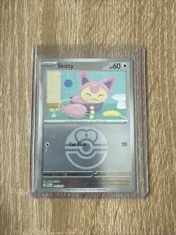 Pokemon TCG Ascended Heroes Reverse Holo Skitty 165/217 LOVE BALL - Image 1