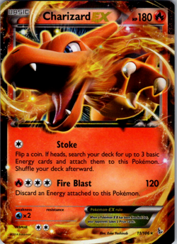 Charizard EX 11/106 XY Flashfire Ultra Rare 2014 Pokemon TCG Card - Image 1