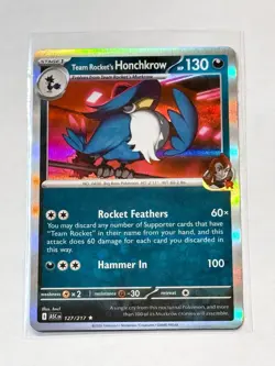 Team Rocket's Honchkrow (Holo Rare) Ascended Heroes Pokemon TCG- 127/217 - Image 1
