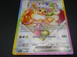 Pokemon Eevee ex 174 Sv Scarlet & Violet Black Star Promo Cards Light Played LP+ - Image 3